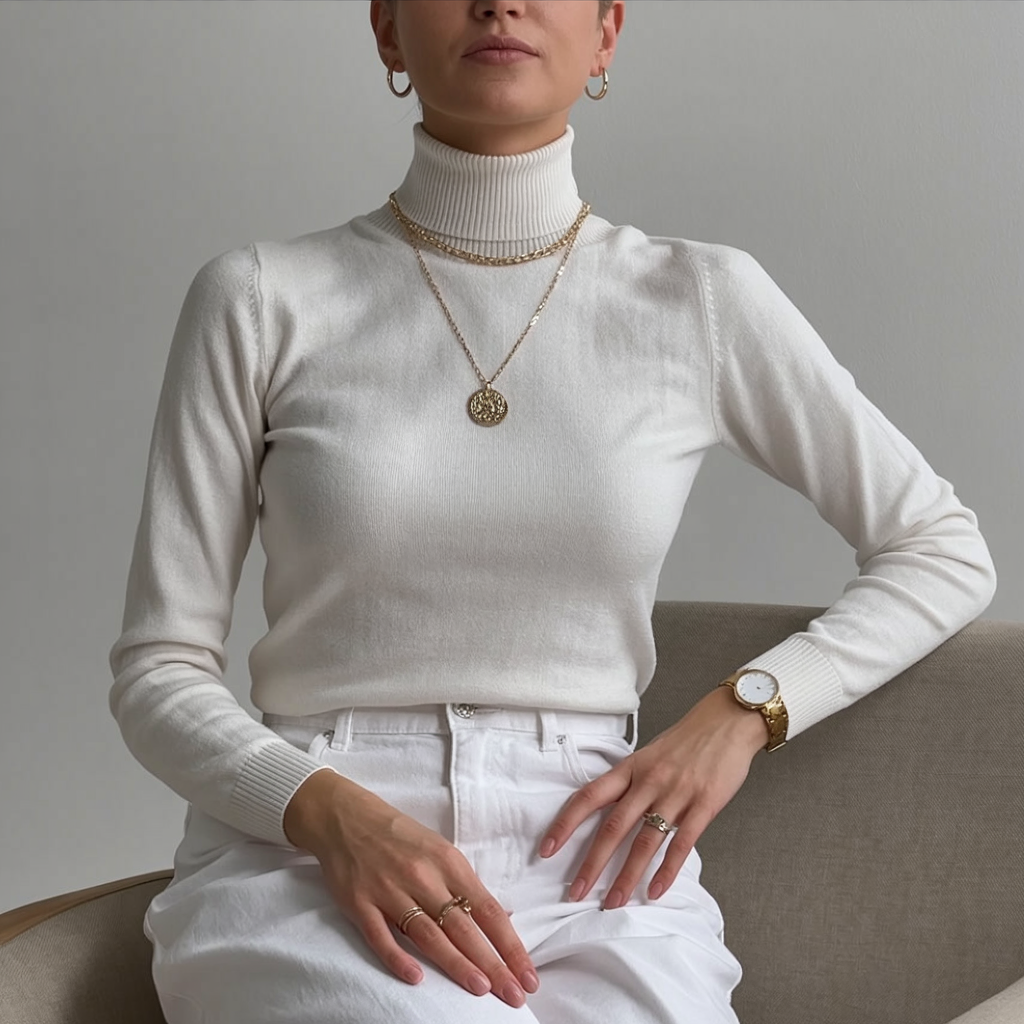 Minimalista Pulóver