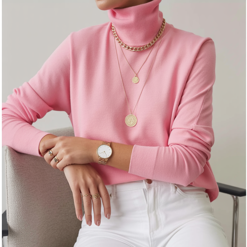 Minimalista Pulóver